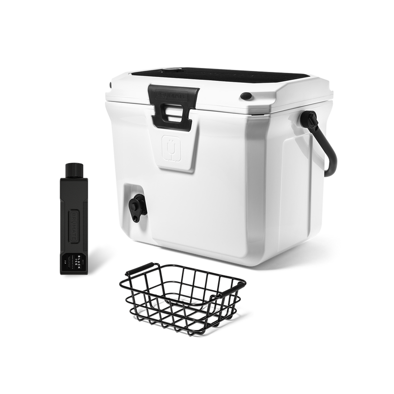 Br Tank 20-Quart Grab + Go Cooler Bundle | Ice White - Simple Ready-Kit