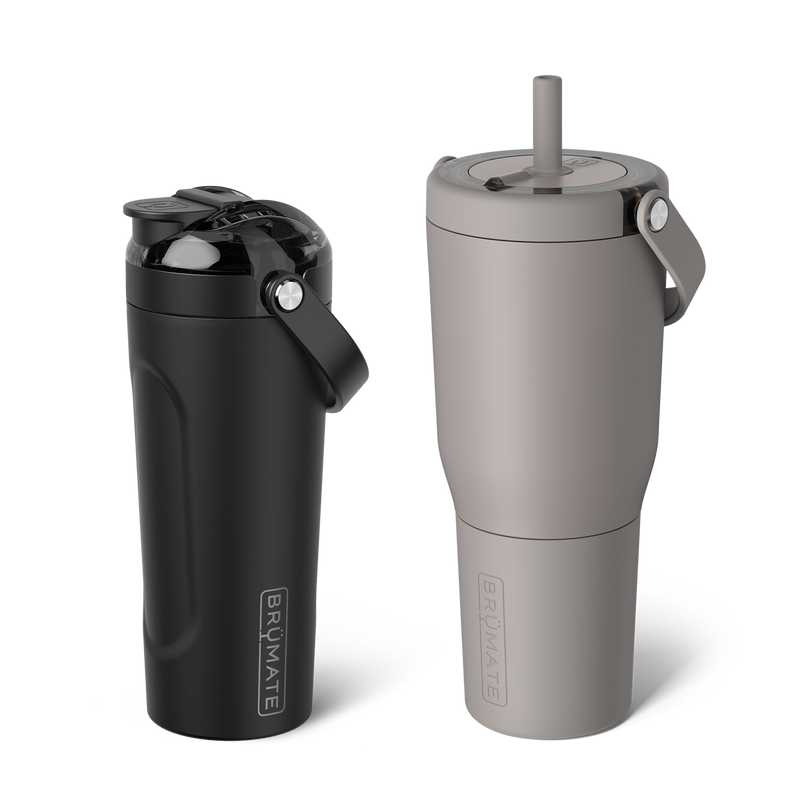 Fuel + Flow Bundle | Mocha & Matte Black | 35oz/25oz - Daily Easy-Start