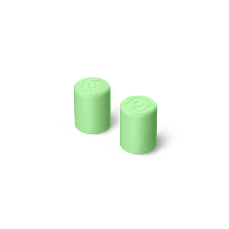 Magnetic Straw Cover | Kiwi | 2-Pack - Morning Support
