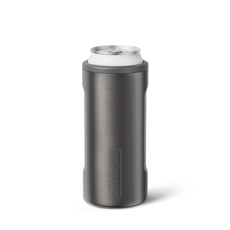 Hopsulator Slim | Black Stainless | 12oz Slim Cans - Leisure Companion