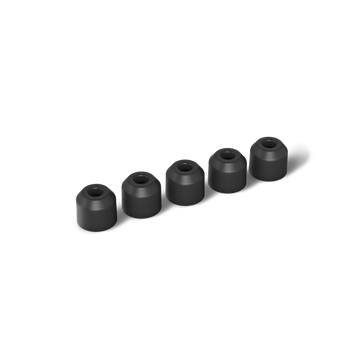 Paragon Replacement Mouth Piece - Black (Pack of 5) - Classic Replacement