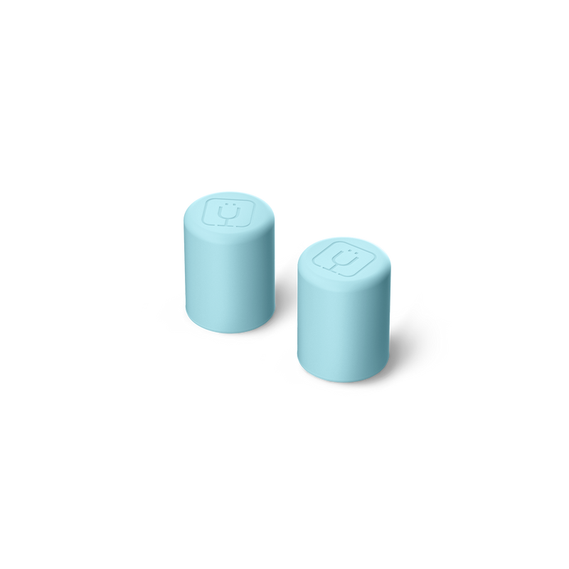 Magnetic Straw Cover | Glacier | 2-Pack - Home Utility