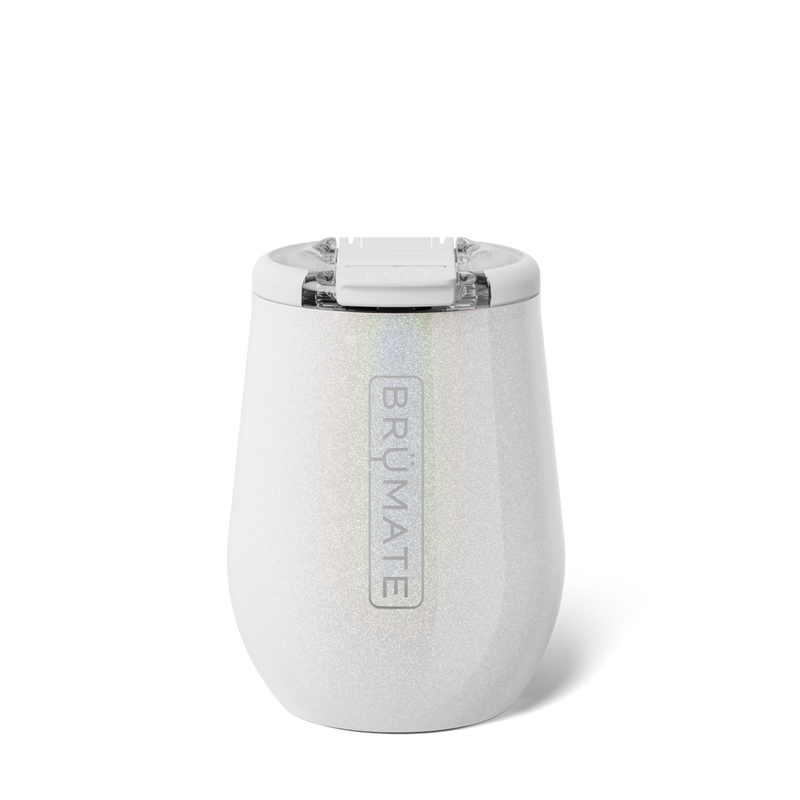 Uncork'd | Glitter White | 14oz - On-the-Go Tumbler
