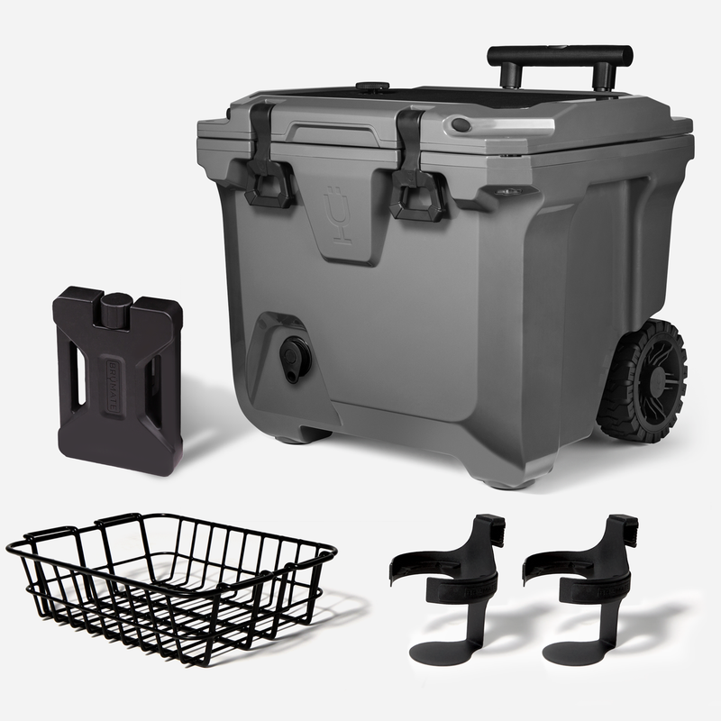 Br Tank 35-Quart Ultimate Day Trip Cooler Bundle | Charcoal - Smart Ready-Kit