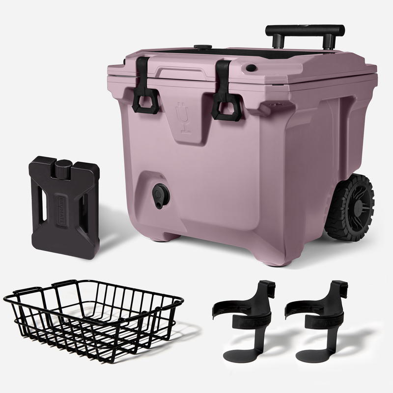 Br Tank 35-Quart Ultimate Day Trip Cooler Bundle | Lilac Dusk - Clean Sip-Set